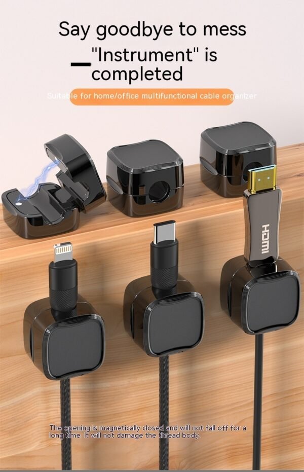Magnetic Cable Organizer and Clip - Image 9