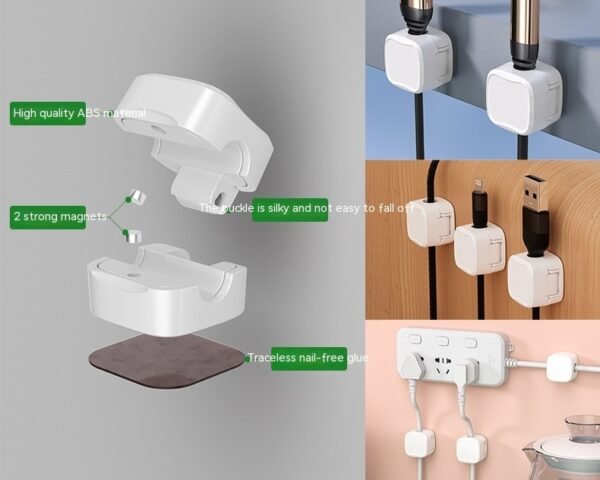 Magnetic Cable Organizer and Clip - Image 2