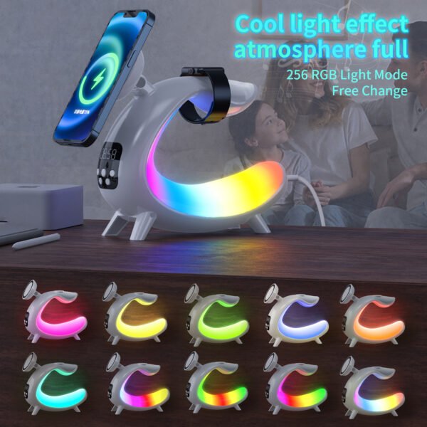 Liuyi Multi-function Wireless Charger Lamp - Image 2