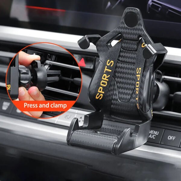 Racing Seat  Car Phone Holder - Image 2