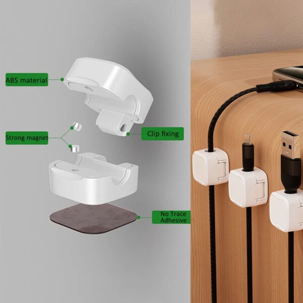 Magnetic Cable Organizer and Clip - Image 6